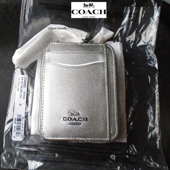 NWT Coach Nolita 19 In Denim with Rivets & Chained Id Case - Picture 12 of 16